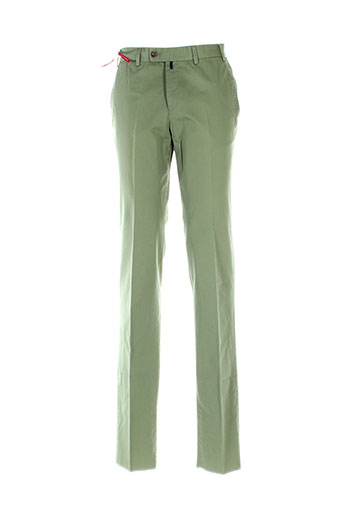 hiltl pantalons homme de couleur vert