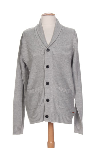 jack EFFI_CHAR_1 jones gilets homme de couleur gris