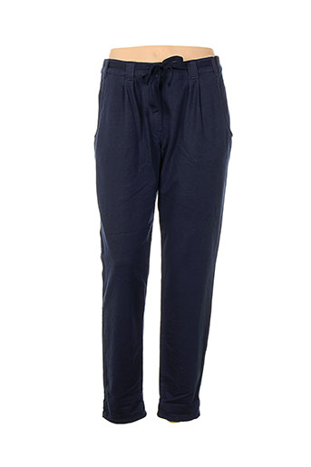 betty and co pantalons femme de couleur bleu