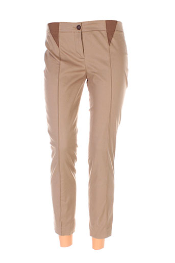 trussardi jeans pantacourts femme de couleur marron