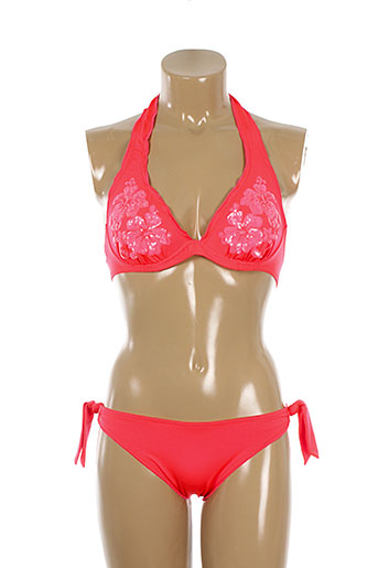 genius maillots de bain femme de couleur rouge