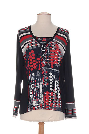 gd t-shirts femme de couleur rouge