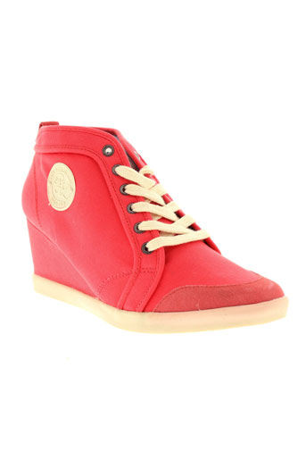 pepe jeans chaussures femme de couleur rose