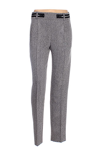 bleu blanc rouge pantalons femme de couleur gris