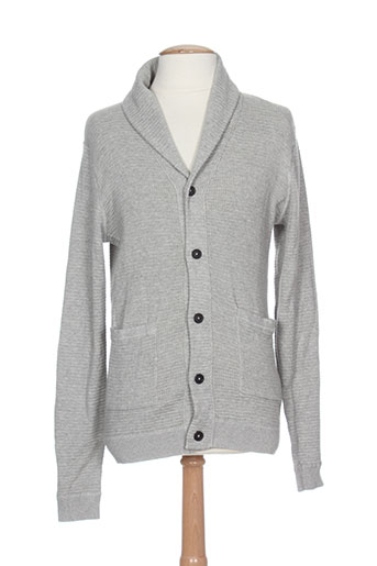 jack EFFI_CHAR_1 jones gilets homme de couleur gris