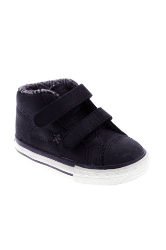converse chaussures garçon de couleur noir
