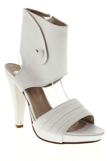 vero cuio chaussures femme de couleur blanc