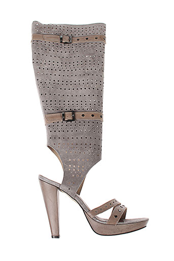 v m chaussures femme de couleur gris
