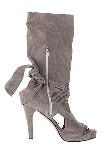 v m chaussures femme de couleur gris