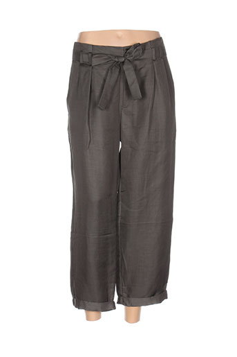 ikks pantacourts femme de couleur vert
