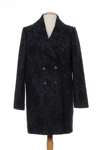 cks manteaux femme de couleur bleu