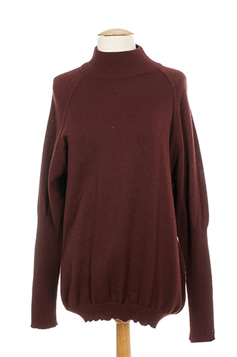bleu blanc rouge pulls femme de couleur marron