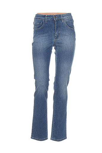 waltron jeans femme de couleur bleu
