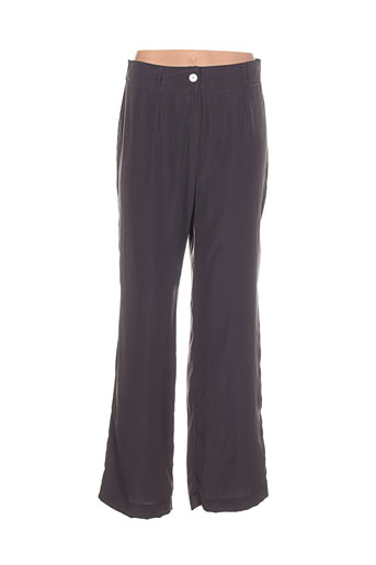 poussiere d'etole pantalons femme de couleur marron