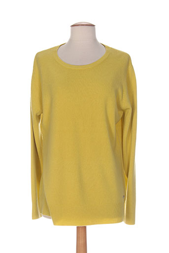 felino pulls femme de couleur jaune