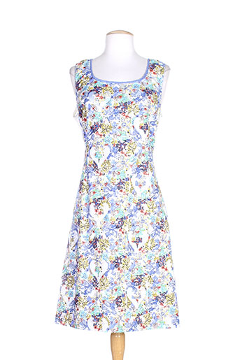 lo! les filles robes femme de couleur bleu