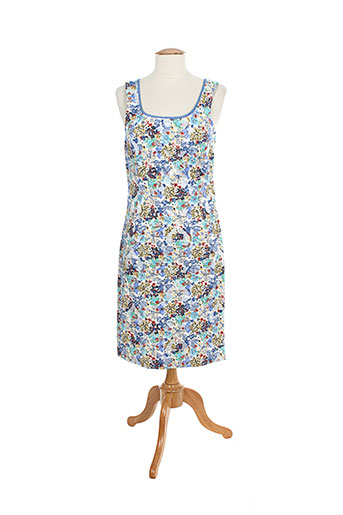 lo! les filles robes femme de couleur bleu