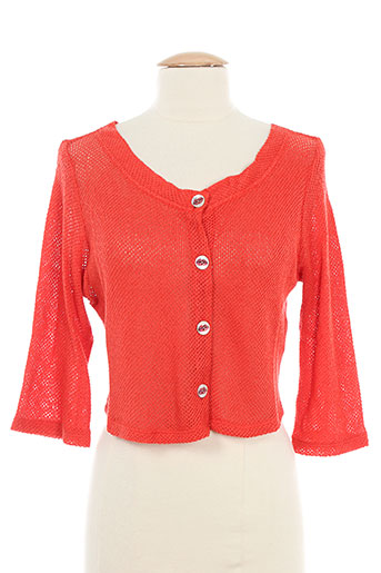 lo! les filles vestes femme de couleur rouge