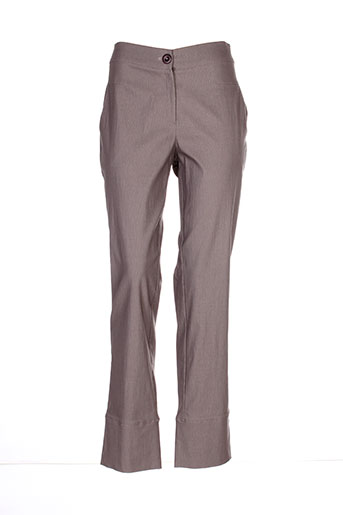 rosa rosam pantalons femme de couleur marron