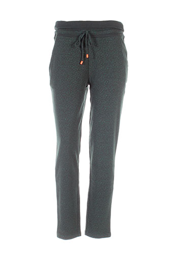 skunkfunk pantalons femme de couleur vert