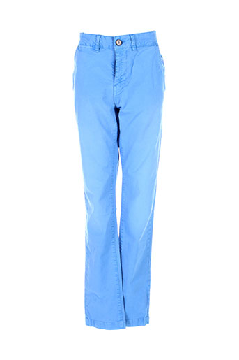 pepe jeans pantalons homme de couleur bleu