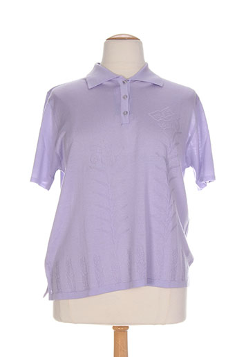 20 et 20 polos femme de couleur violet (photo) 20 et 20 polos femme de couleur violet (photo)