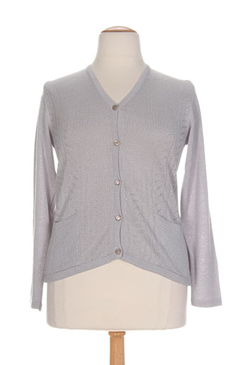 20 et 20 cardigans femme de couleur gris (photo) 20 et 20 cardigans femme de couleur gris (photo)