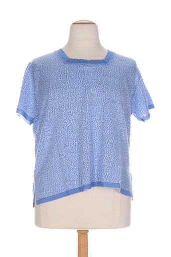 20 et 20 encolure et carree femme de couleur bleu (photo) 20 et 20 encolure et carree femme de couleur bleu (photo)