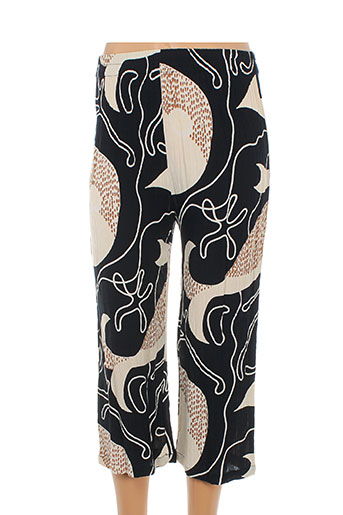 vericlau pantacourts femme de couleur beige
