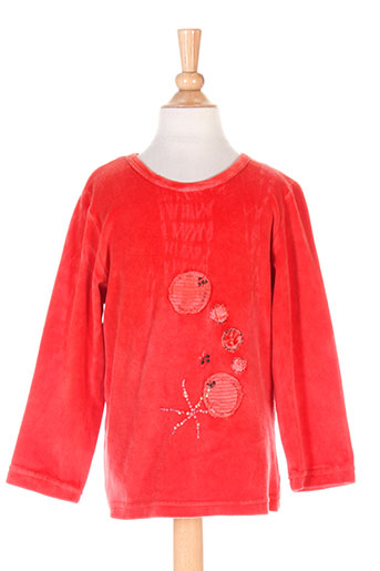 3 et pommes cols et ronds fille de couleur orange (photo) 3 et pommes cols et ronds fille de couleur orange (photo)