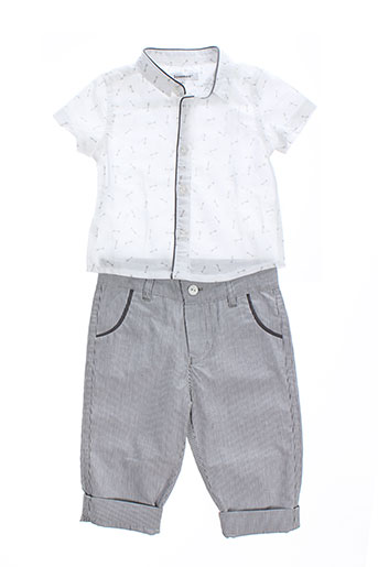 3 et pommes t et shirt et pantalon garcon de couleur gris (photo) 3 et pommes t et shirt et pantalon garcon de couleur gris (photo)