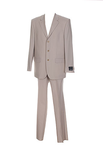 griffe noire ensemble homme de couleur beige