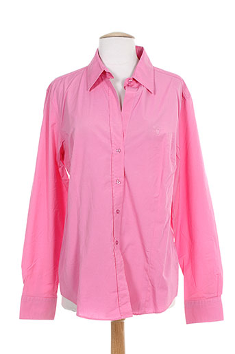 gant chemises femme de couleur rose