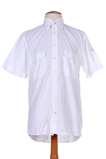 camel active chemises homme de couleur blanc