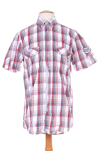 camel active chemises homme de couleur blanc