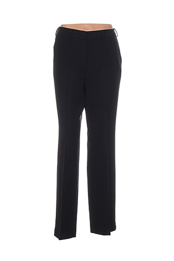 lcdn pantalons femme de couleur noir