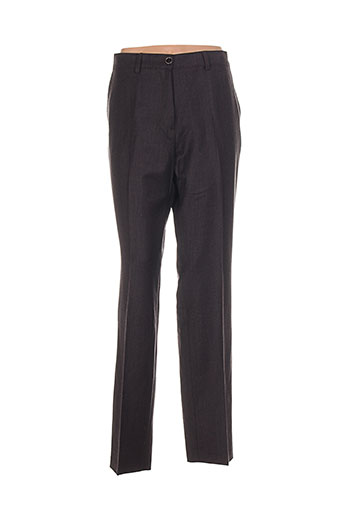 lcdn pantalons femme de couleur marron