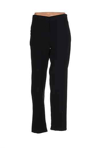 setrak pantalons femme de couleur noir