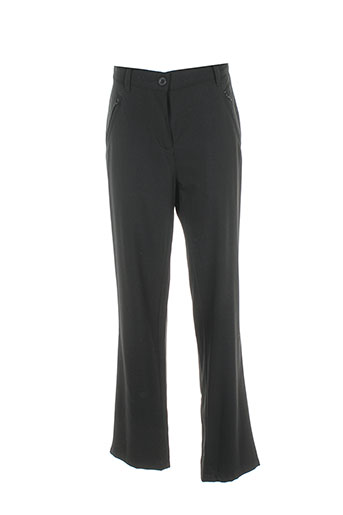 setrak pantalons femme de couleur noir