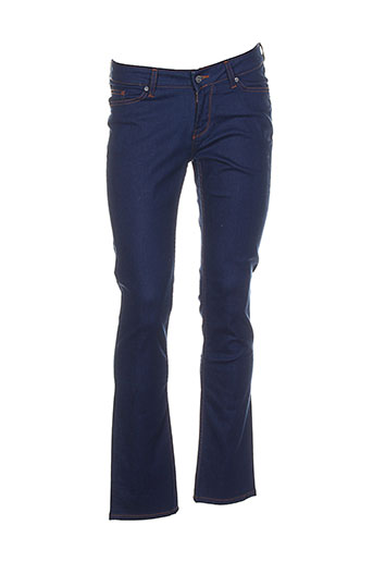 mustang jeans femme de couleur bleu