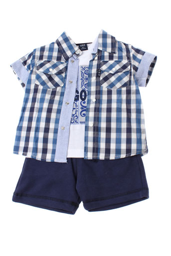 girandola ensemble garçon de couleur bleu