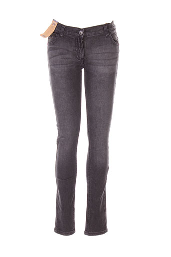 3 et pommes jeans et coupe et slim fille de couleur gris (photo) 3 et pommes jeans et coupe et slim fille de couleur gris (photo)