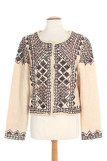 essentiel vestes femme de couleur beige