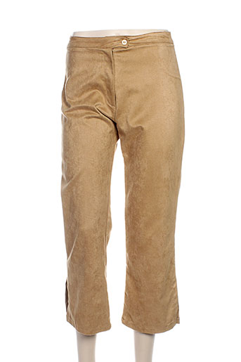 renatto bene pantacourts femme de couleur beige