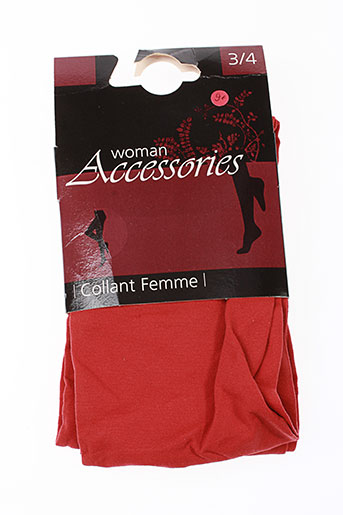 accessories bas et collants femme de couleur rouge (photo) accessories bas et collants femme de couleur rouge (photo)
