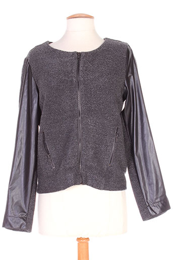 cks vestes femme de couleur gris