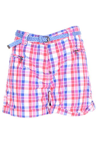 pepe jeans shorts / bermudas fille de couleur bleu