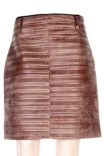 lo! les filles jupes femme de couleur marron