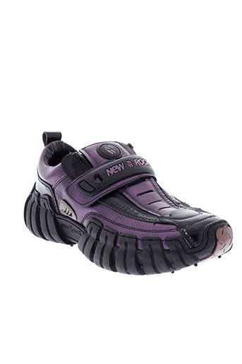new rock chaussures femme de couleur violet