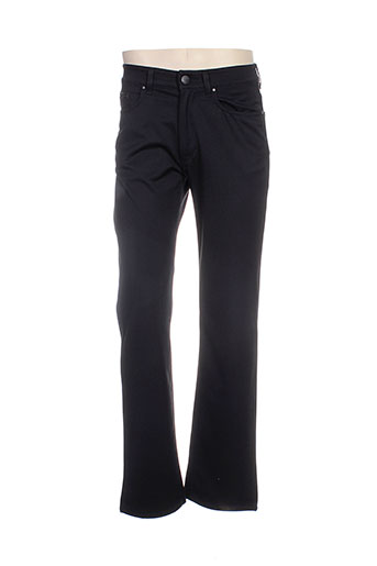trussardi jeans pantalons homme de couleur noir